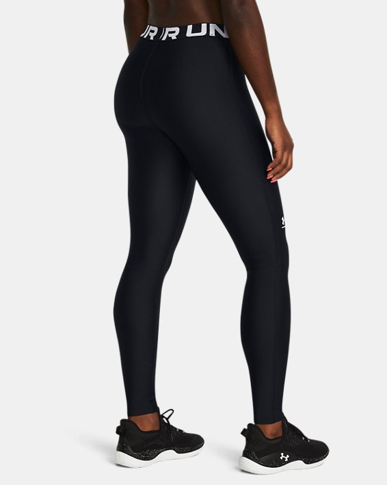 Women's HeatGear® Leggings, Black, pdpMainDesktop image number 1